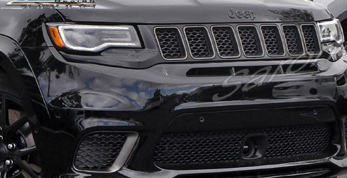 Custom Jeep Grand Cherokee  SUV/SAV/Crossover Grill (2017 - 2021) - $440.00 (Part #JP-016-GR)